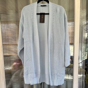 CCK Light Blue NWT Women's Cardigan Sweater